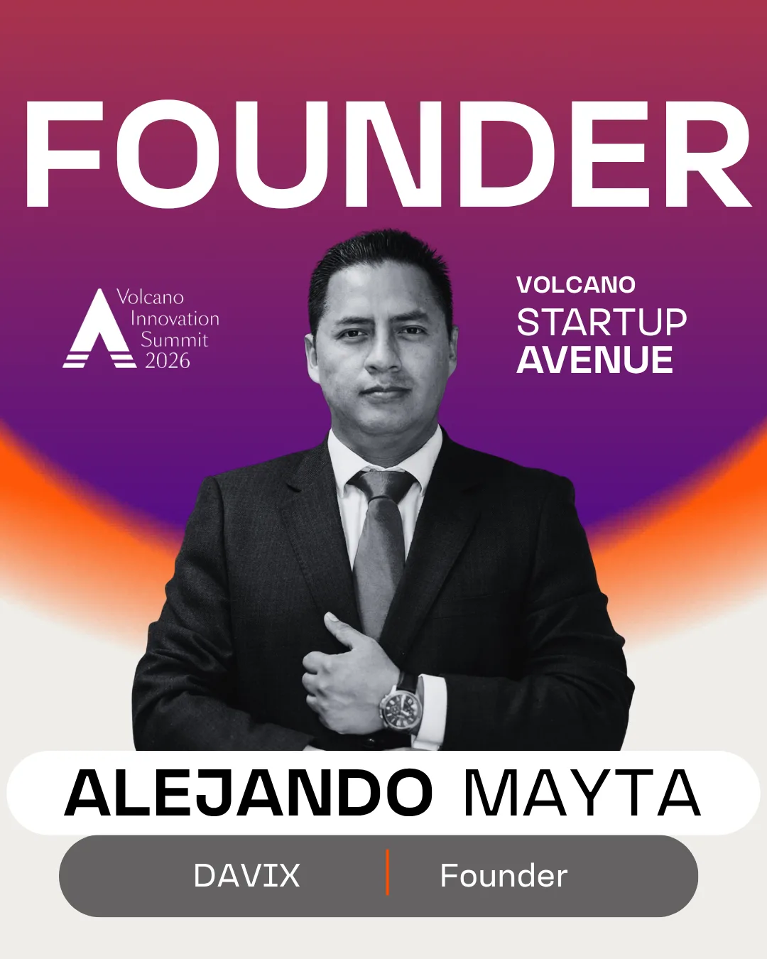 Alejandro Mayta, fundador y CEO de Davix